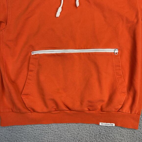 Nike Pullover Hoodie Basketball Standard Issue Orange Zip Pocket CV0864 - Large - Picture 7 of 15